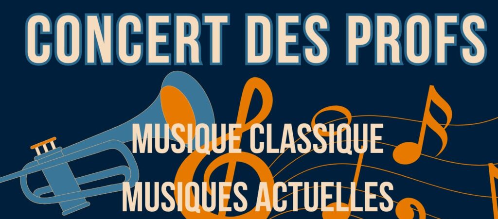 Concert des profs le 4 avril à la salle Le Bournot !